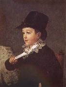 Francisco Goya Portrait of Mariano Goya painting